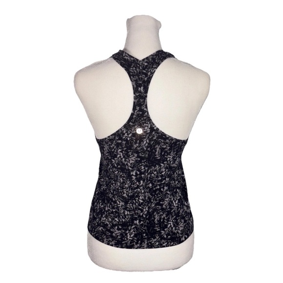 Lululemon Cool Racerback Short Tank Top Nulu Blossom Overlay Missing Rip Tag - Picture 9 of 11
